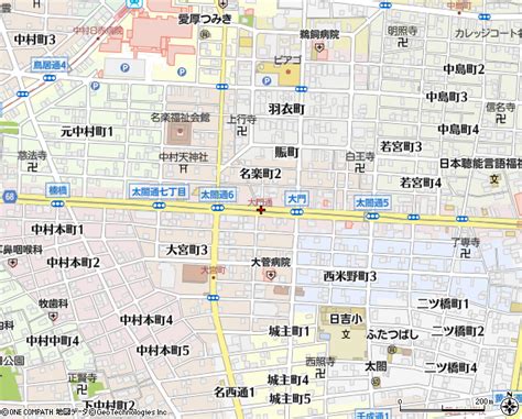 大門通|大門通（名古屋市/バス停）の住所・地図｜マピオン 